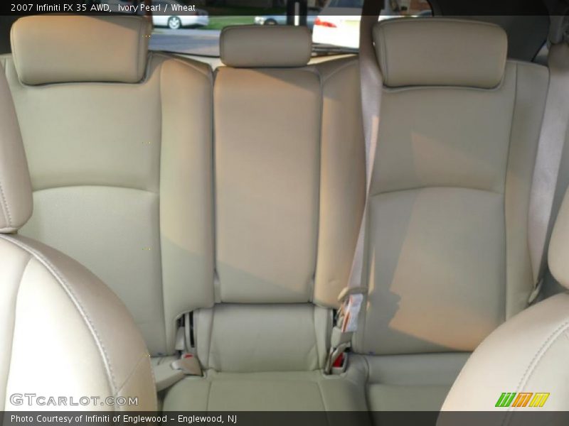 Ivory Pearl / Wheat 2007 Infiniti FX 35 AWD