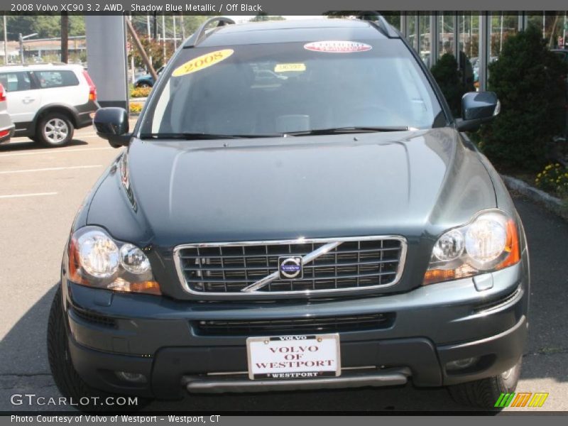 Shadow Blue Metallic / Off Black 2008 Volvo XC90 3.2 AWD