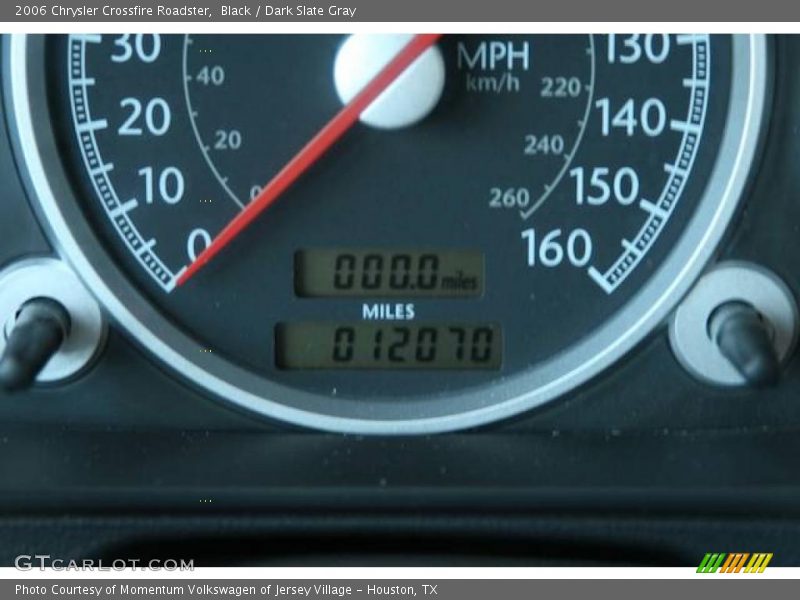 Black / Dark Slate Gray 2006 Chrysler Crossfire Roadster