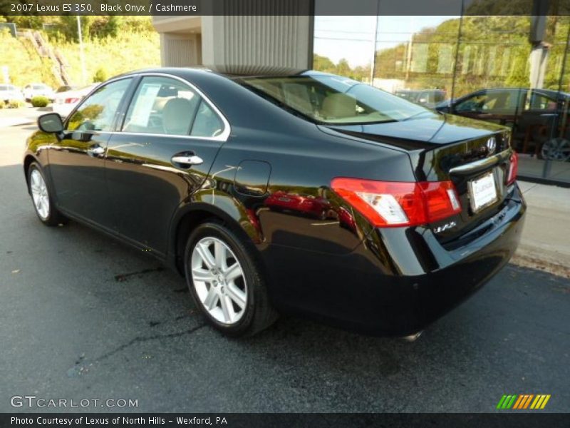 Black Onyx / Cashmere 2007 Lexus ES 350
