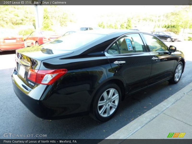 Black Onyx / Cashmere 2007 Lexus ES 350