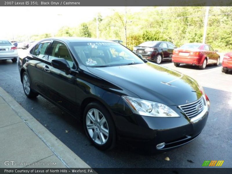 Black Onyx / Cashmere 2007 Lexus ES 350