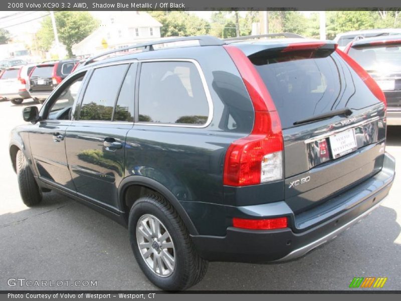 Shadow Blue Metallic / Off Black 2008 Volvo XC90 3.2 AWD