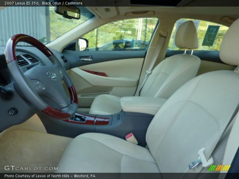 Black Onyx / Cashmere 2007 Lexus ES 350