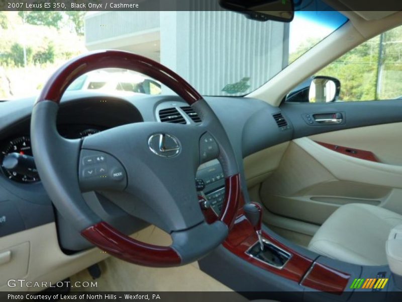 Black Onyx / Cashmere 2007 Lexus ES 350