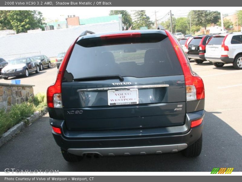 Shadow Blue Metallic / Off Black 2008 Volvo XC90 3.2 AWD