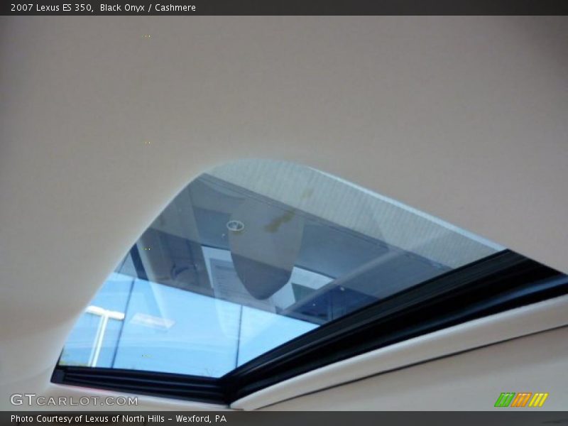 Black Onyx / Cashmere 2007 Lexus ES 350
