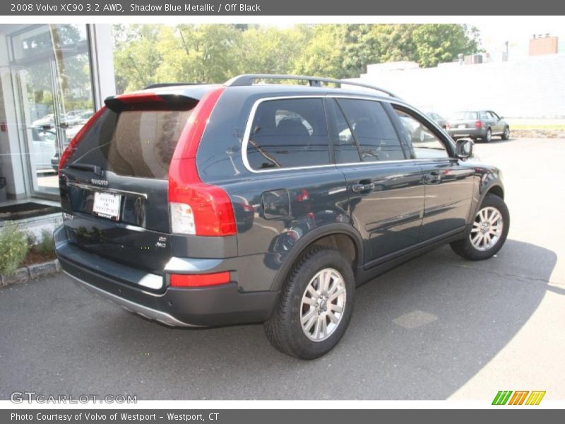 Shadow Blue Metallic / Off Black 2008 Volvo XC90 3.2 AWD