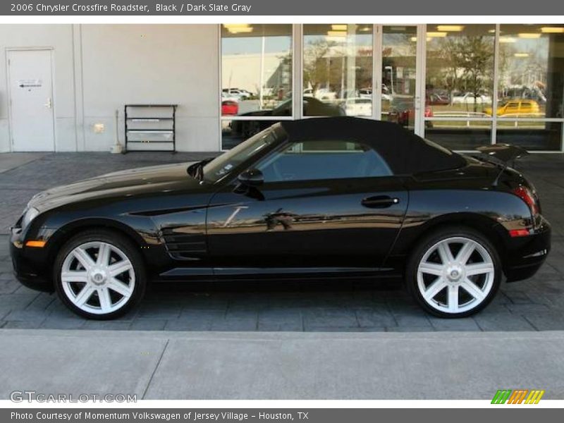 Black / Dark Slate Gray 2006 Chrysler Crossfire Roadster