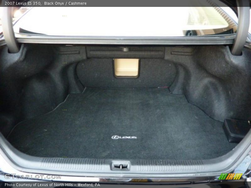 Black Onyx / Cashmere 2007 Lexus ES 350