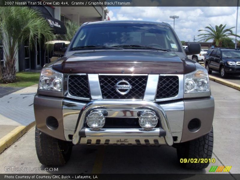 Granite / Graphite Black/Titanium 2007 Nissan Titan SE Crew Cab 4x4
