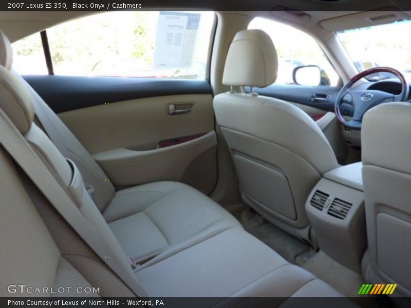 Black Onyx / Cashmere 2007 Lexus ES 350