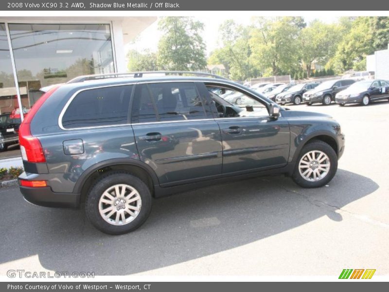 Shadow Blue Metallic / Off Black 2008 Volvo XC90 3.2 AWD