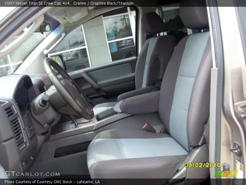 Granite / Graphite Black/Titanium 2007 Nissan Titan SE Crew Cab 4x4