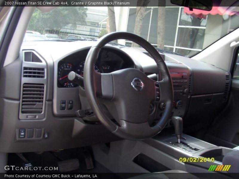 Granite / Graphite Black/Titanium 2007 Nissan Titan SE Crew Cab 4x4