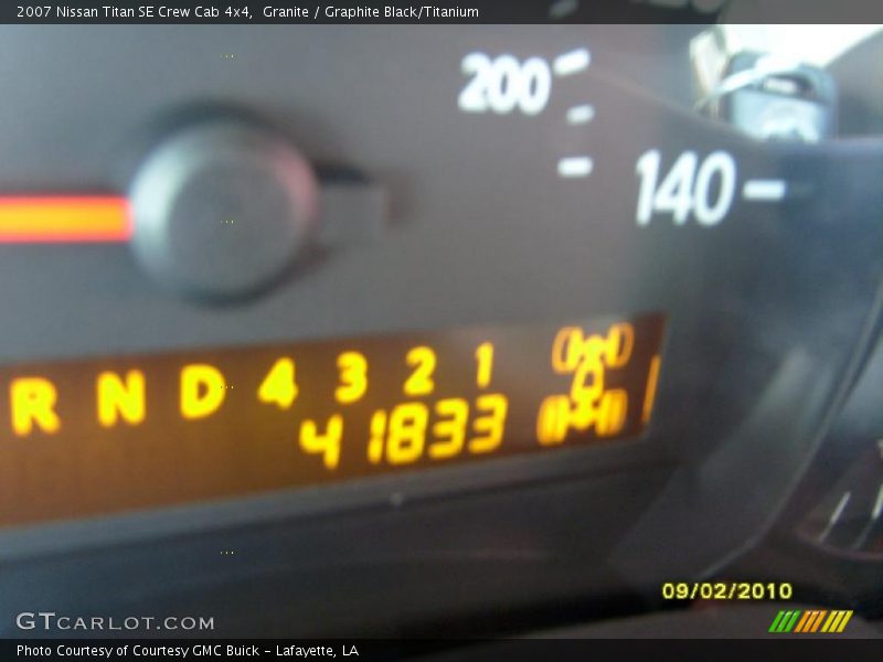 Granite / Graphite Black/Titanium 2007 Nissan Titan SE Crew Cab 4x4