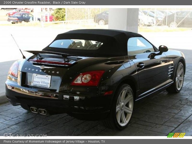 Black / Dark Slate Gray 2006 Chrysler Crossfire Roadster