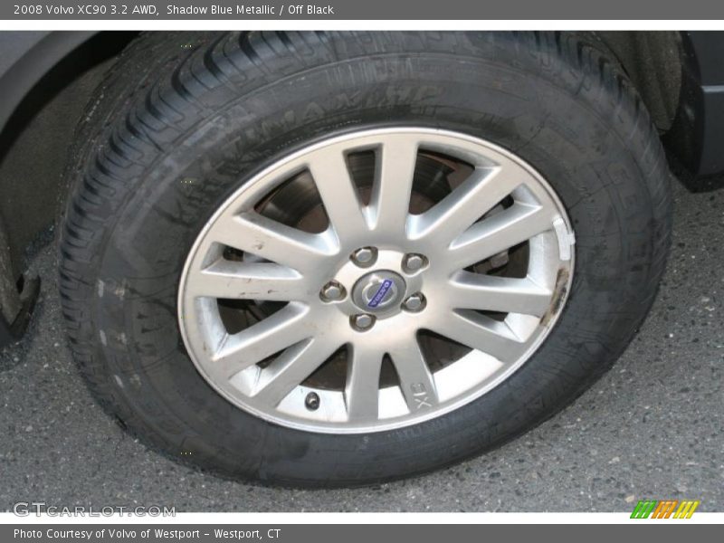 Shadow Blue Metallic / Off Black 2008 Volvo XC90 3.2 AWD
