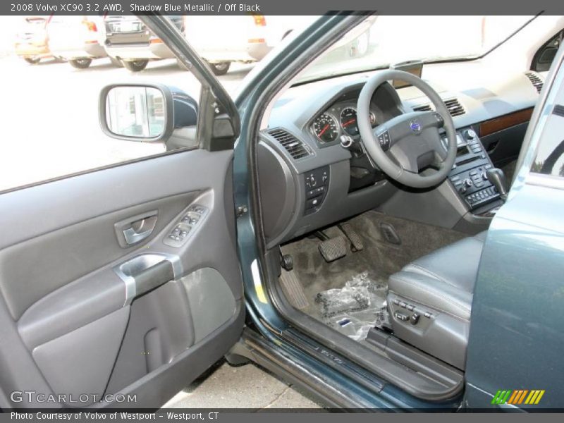 Shadow Blue Metallic / Off Black 2008 Volvo XC90 3.2 AWD