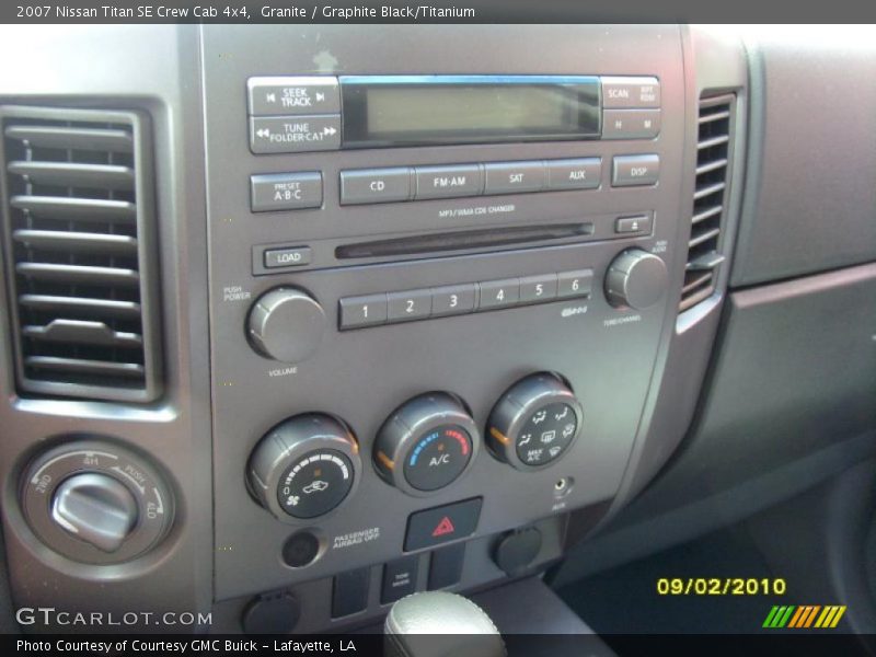 Granite / Graphite Black/Titanium 2007 Nissan Titan SE Crew Cab 4x4