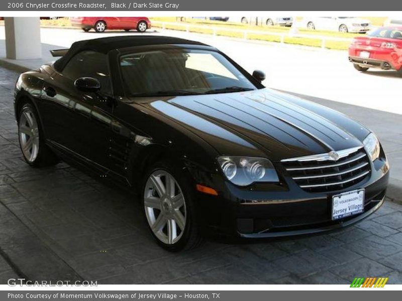 Black / Dark Slate Gray 2006 Chrysler Crossfire Roadster