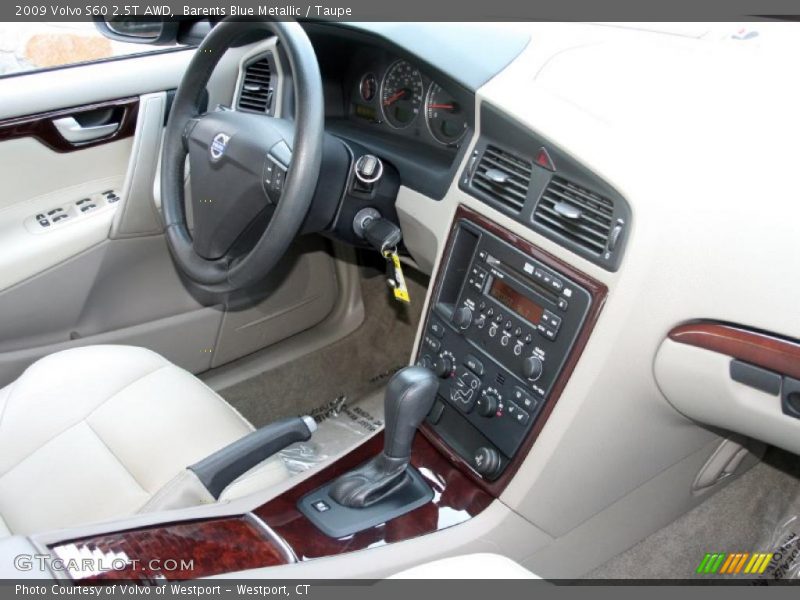 Barents Blue Metallic / Taupe 2009 Volvo S60 2.5T AWD