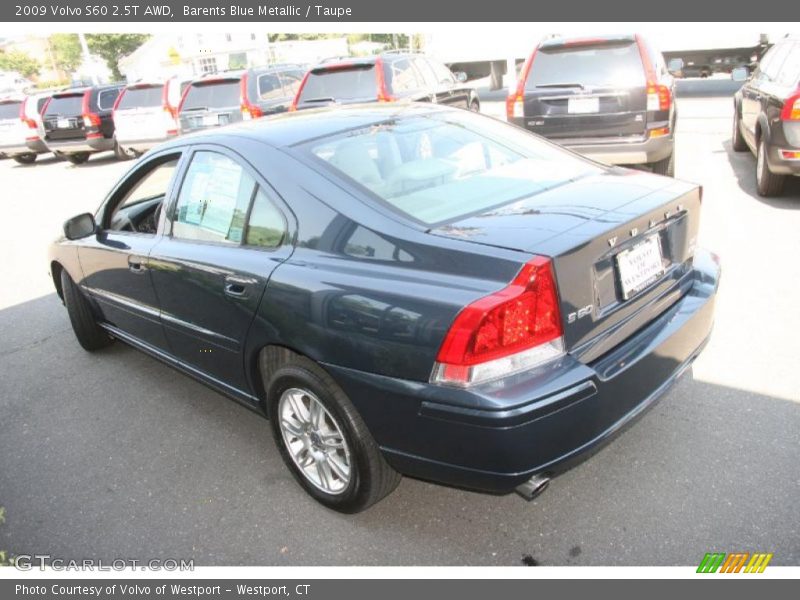 Barents Blue Metallic / Taupe 2009 Volvo S60 2.5T AWD