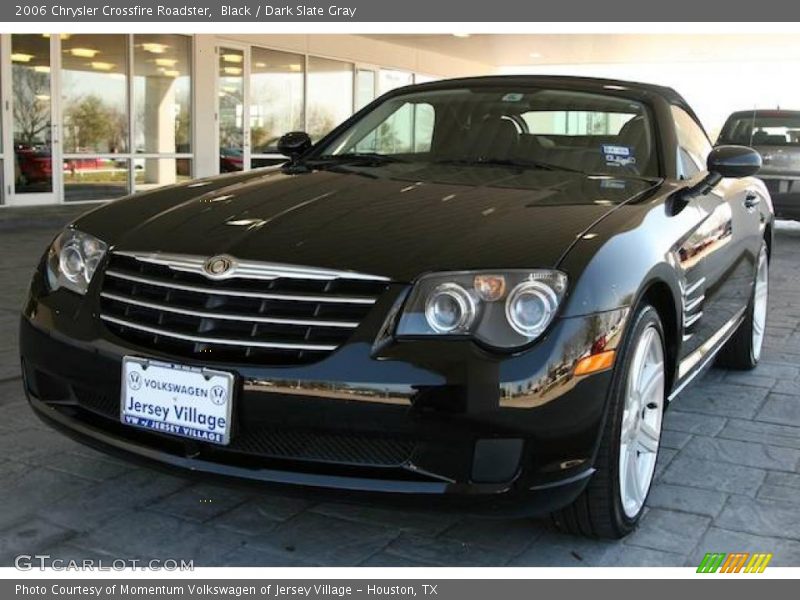 Black / Dark Slate Gray 2006 Chrysler Crossfire Roadster