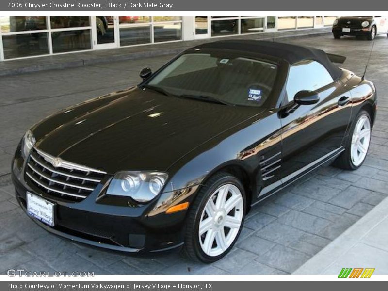 Black / Dark Slate Gray 2006 Chrysler Crossfire Roadster