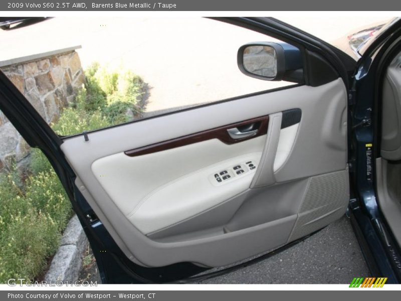Barents Blue Metallic / Taupe 2009 Volvo S60 2.5T AWD