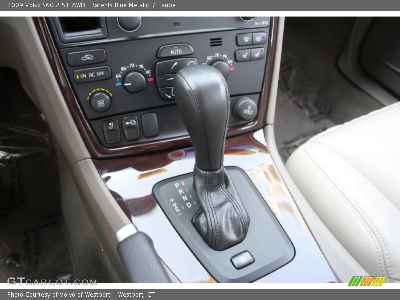 Barents Blue Metallic / Taupe 2009 Volvo S60 2.5T AWD