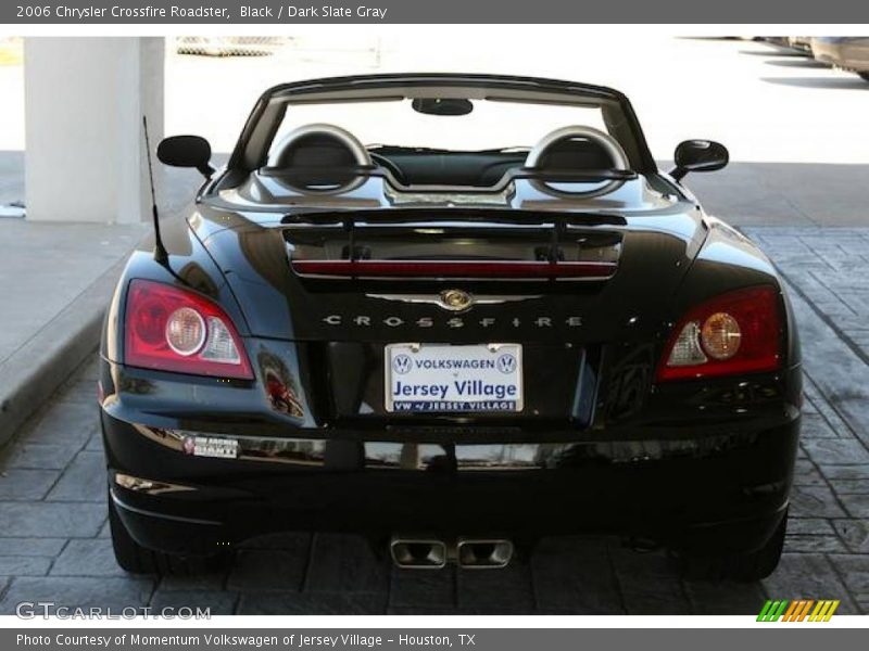 Black / Dark Slate Gray 2006 Chrysler Crossfire Roadster