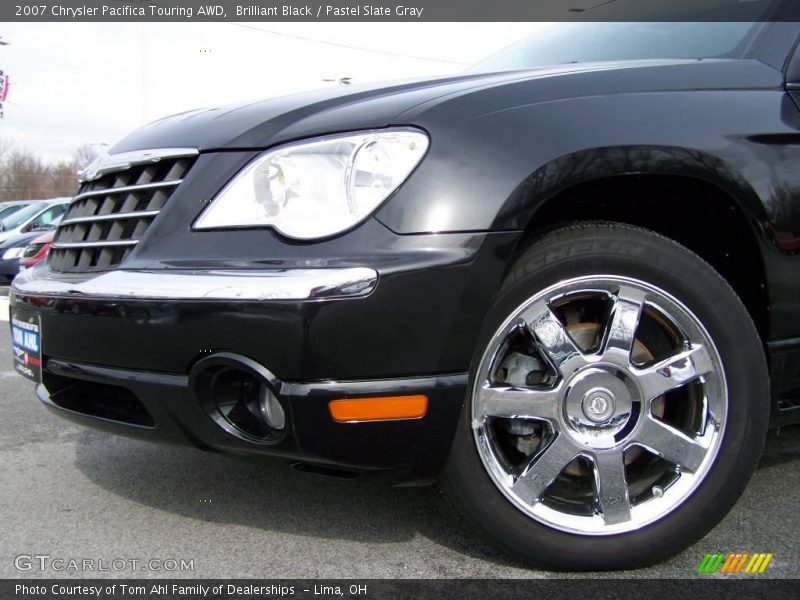 Brilliant Black / Pastel Slate Gray 2007 Chrysler Pacifica Touring AWD