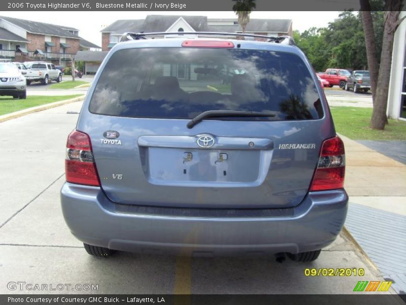 Bluestone Metallic / Ivory Beige 2006 Toyota Highlander V6