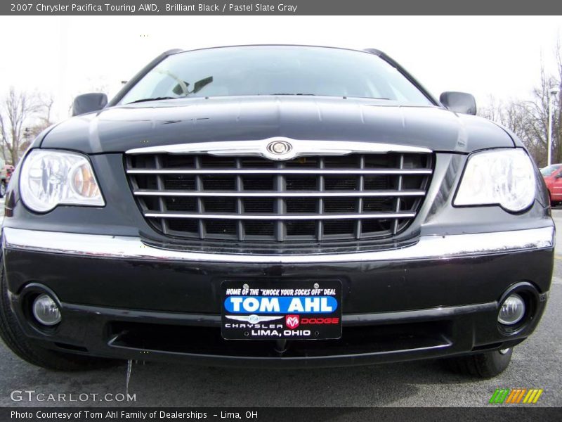 Brilliant Black / Pastel Slate Gray 2007 Chrysler Pacifica Touring AWD