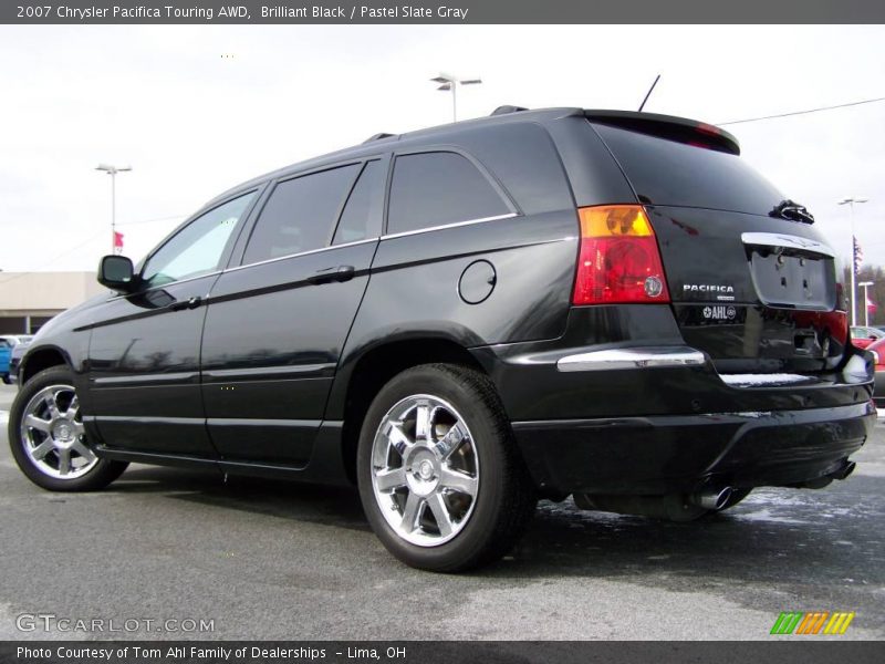 Brilliant Black / Pastel Slate Gray 2007 Chrysler Pacifica Touring AWD