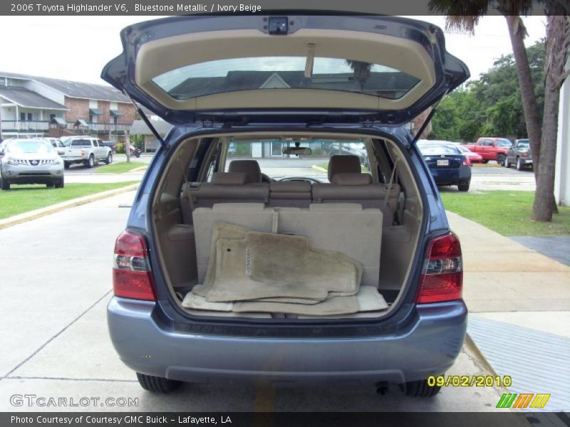 Bluestone Metallic / Ivory Beige 2006 Toyota Highlander V6
