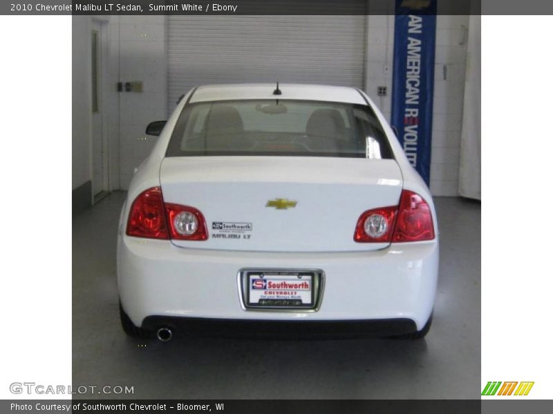 Summit White / Ebony 2010 Chevrolet Malibu LT Sedan