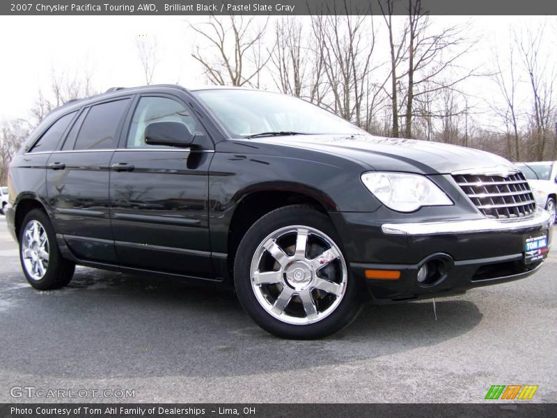 Brilliant Black / Pastel Slate Gray 2007 Chrysler Pacifica Touring AWD
