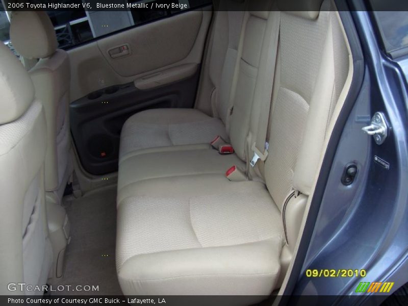 Bluestone Metallic / Ivory Beige 2006 Toyota Highlander V6