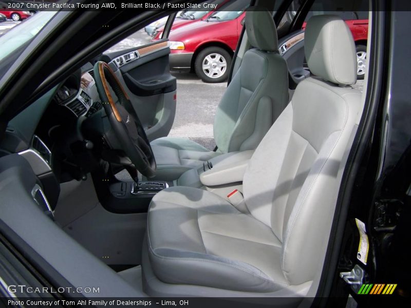 Brilliant Black / Pastel Slate Gray 2007 Chrysler Pacifica Touring AWD
