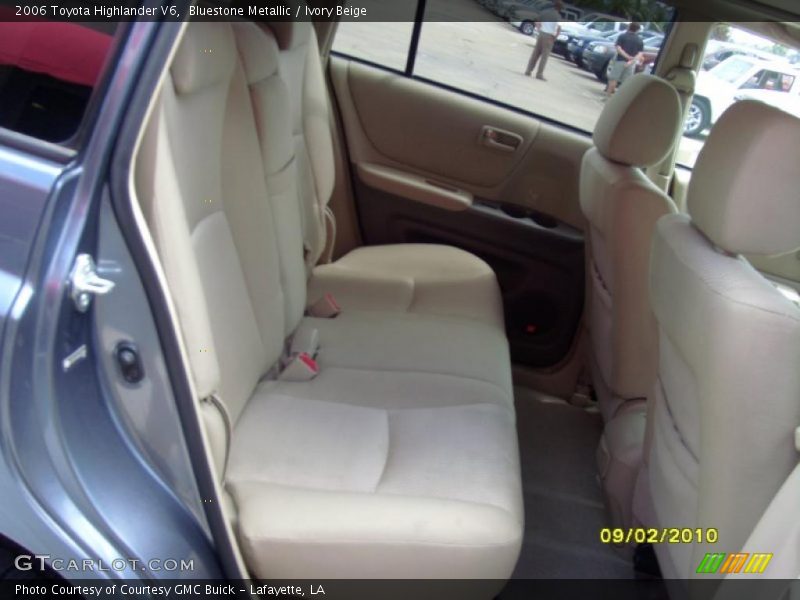 Bluestone Metallic / Ivory Beige 2006 Toyota Highlander V6