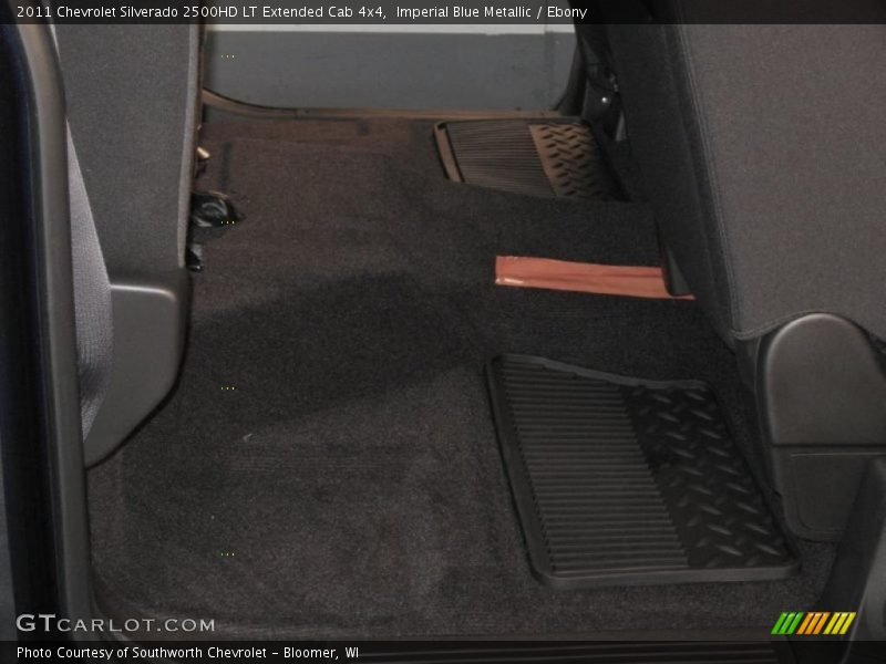 Imperial Blue Metallic / Ebony 2011 Chevrolet Silverado 2500HD LT Extended Cab 4x4