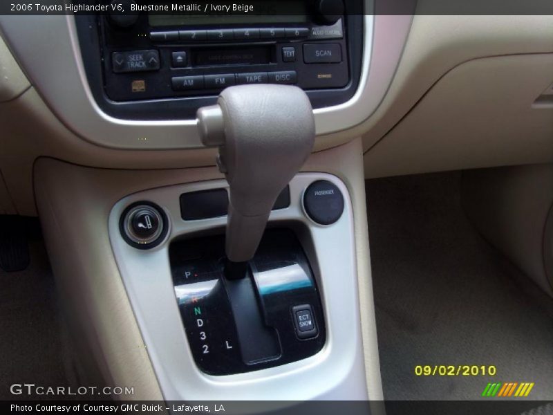 Bluestone Metallic / Ivory Beige 2006 Toyota Highlander V6