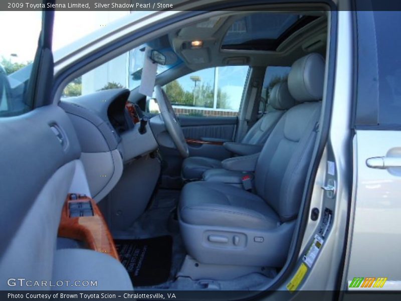 Silver Shadow Pearl / Stone 2009 Toyota Sienna Limited
