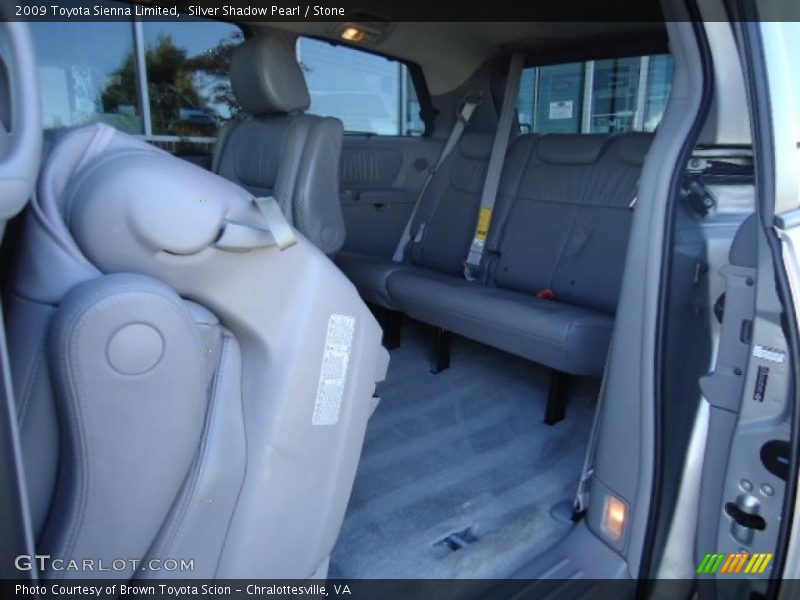 Silver Shadow Pearl / Stone 2009 Toyota Sienna Limited