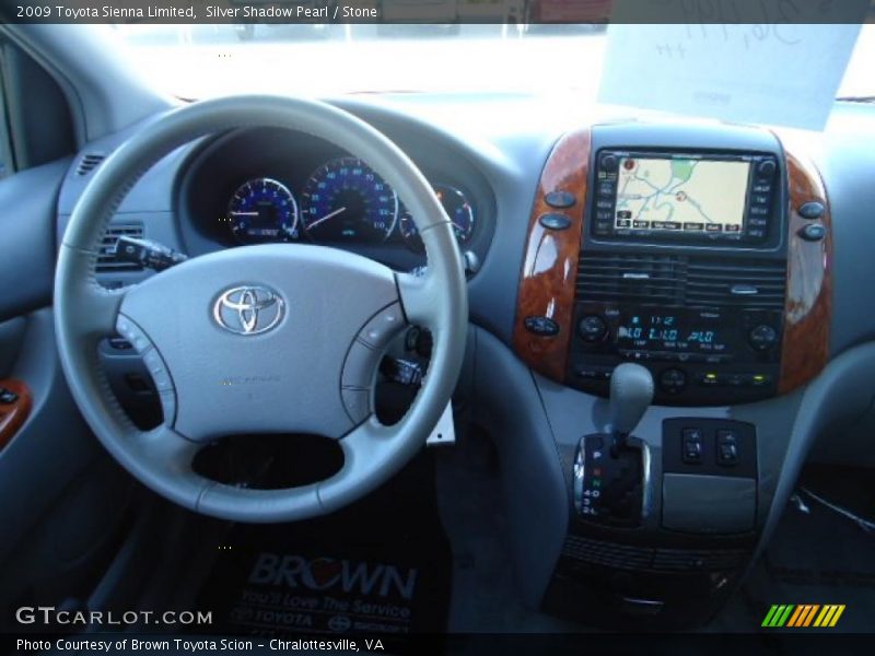 Silver Shadow Pearl / Stone 2009 Toyota Sienna Limited