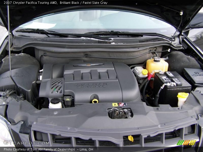 Brilliant Black / Pastel Slate Gray 2007 Chrysler Pacifica Touring AWD