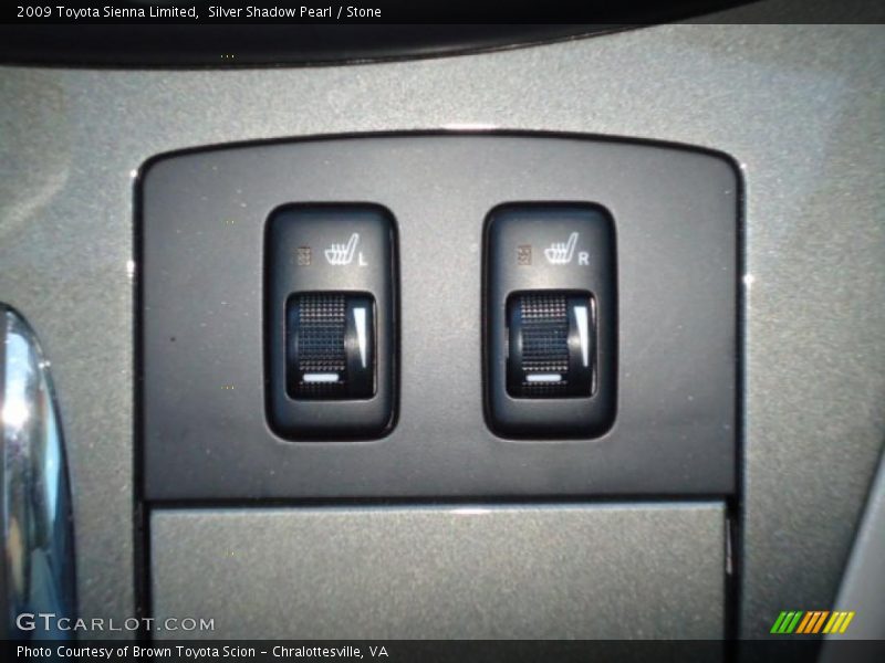 Silver Shadow Pearl / Stone 2009 Toyota Sienna Limited