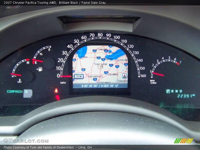 Brilliant Black / Pastel Slate Gray 2007 Chrysler Pacifica Touring AWD